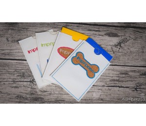 ITH - Stickserie Impfpasshüllen - Hund, Katze, Pferd, Kaninchen